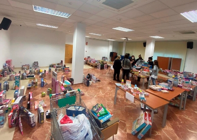 La campaña solidaria de recogida de juguetes en Antequera concluye con gran éxito atendiendo un total de 303 peticiones