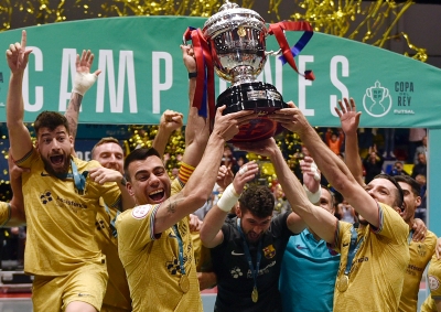 Concluye con un éxito total y absoluto la Final Four de la Copa del Rey de Fútbol Sala en la que venció el Barça
