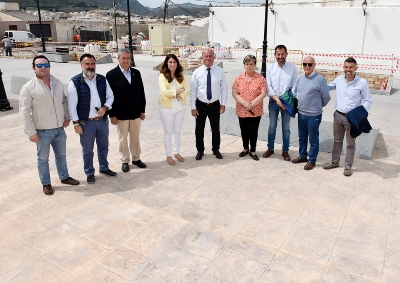 Entran en su recta final las obras de construcción de la nueva plaza pública de más de 1.000 metros cuadrados en el barrio de Veracruz