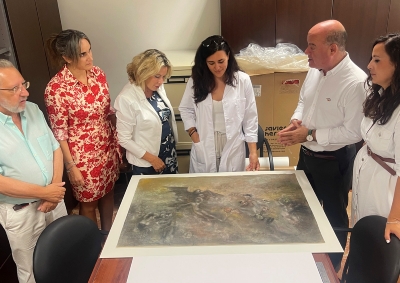 El MVCA inicia un proyecto  de readaptación y mejora de la  conservación de los soportes en papel de la obra de José María Fernández