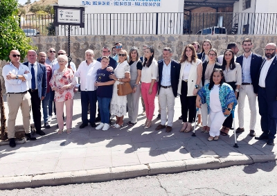 El empresario antequerano Diego Sancho Melero da nombre ya a la calle que une el camino de la Quinta con la circunvalación