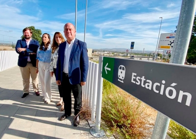 Abierto al público el paso subterráneo que comunica la nueva estación de tren de Antequera con el casco urbano de la ciudad