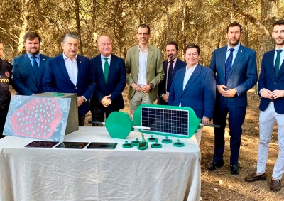 Vodafone y la Junta de Andalucía  eligen Antequera como ciudad  pionera en la prevención de  incendios forestales a través de la instalación de un novedoso sistema