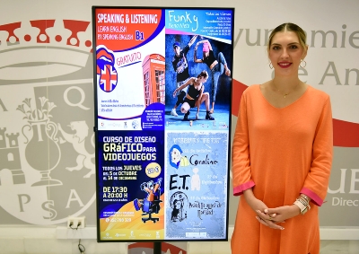 Baile, idiomas, diseño gráfico para videojuegos y manualidades conforman la oferta de talleres promovidos por el Área de Juventud para la temporada 2023-2024