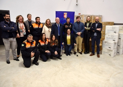 El Ayuntamiento de Antequera cede al Área Sanitaria Norte de Málaga material higiénico excedente de la pandemia de COVID-19