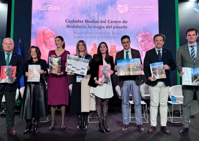 Presentado en FITUR el acuerdo de colaboración entre Viajes InterRías y la red Ciudades Medias del Centro de Andalucía en la que se incluye Antequera