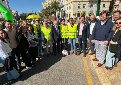 El alcalde Manolo Barón asiste en Málaga a la movilización en defensa de la agricultura pidiendo 'mirar más a los agricultores y menos a la burocracia en Europa'