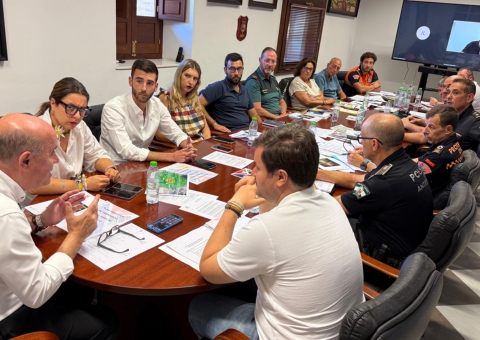 Más de 500 efectivos garantizarán la seguridad de la Real Feria de Agosto de Antequera 2025 tras la Junta Local de Seguridad celeb...