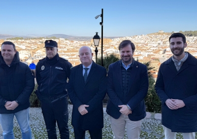 Antequera amplía su red de videovigilancia con diez nuevas cámaras en puntos estratégicos del municipio