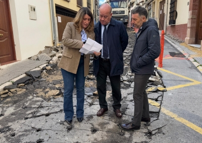 El Ayuntamiento de Antequera inicia la remodelación integral de la calle Aguardenteros con una inversión de 318.000 euros