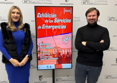 El Recinto Ferial de Antequera acogerá el 19 de febrero una nueva Exhibición de los Servicios de Emergencias dentro del programa anual de actividades 'Doce' del Área de Juventud