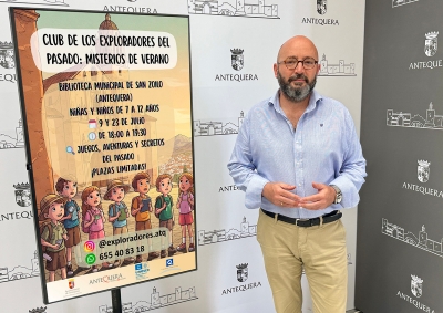 El 'Club de los Exploradores del Pasado' regresa en julio con su edición especial 'Misterios de Verano' en la Biblioteca Municipal de San Zoilo de Antequera