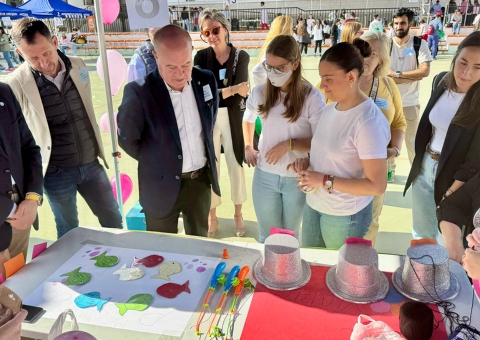 El alcalde Manolo Barón reafirma el compromiso del Ayuntamiento con la inclusión durante su visita a las III Jornadas de Entrenami...