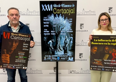 Presentada una nueva edición de la Noche Flamenca de Cartaojal que contará con artistas de primer nivel como Rancapino Chico, Juan Pinilla y Matías Campos