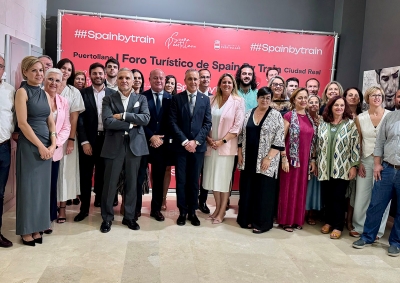 El alcalde Manolo Barón participa en el I Foro Turístico de Spain by Train celebrado en Puertollano