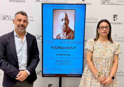 La Bienal de Flamenco de Málaga se acerca a Antequera con un espectáculo que fusiona la música sacra con el arte jondo en la voz de Bonela Hijo y el órgano de Antonio del Pino