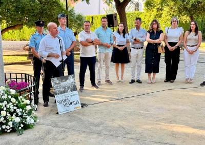 Antequera rinde homenaje a todas las víctimas del terrorismo y a Miguel Ángel Blanco en el 28 aniversario de su asesinato