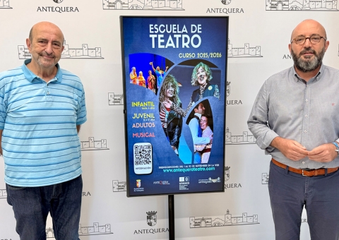 El Ayuntamiento de Antequera y la Asociación Antequera Teatro anuncian el nuevo curso 2025/2026 de la Escuela Municipal de Teatro ...