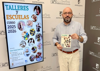 El Área de Cultura presenta una completa oferta de talleres y escuelas municipales para todas las edades con más de una quincena de propuestas en el curso 2025-2026