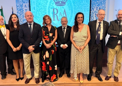 El alcalde Manolo Barón preside el solemne acto de apertura del nuevo curso académico de la Real Academia de Antequera