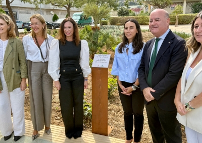 Visita inaugural al Parque Homenaje a las Mujeres Antequeranas
