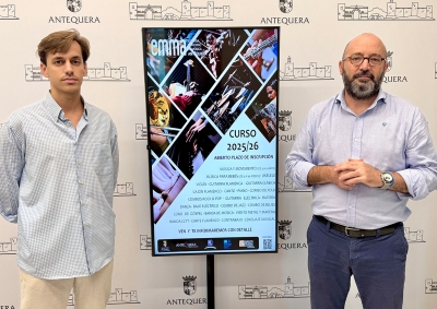 La Escuela Municipal de Música de Antequera inicia el curso 2025/2026 con cerca de 500 alumnos matriculados