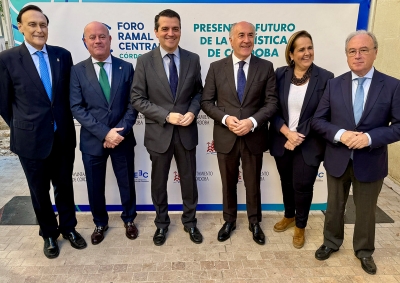 El alcalde Manolo Barón participa en el Foro Ramal Central de Córdoba sobre el presente y futuro de la logística