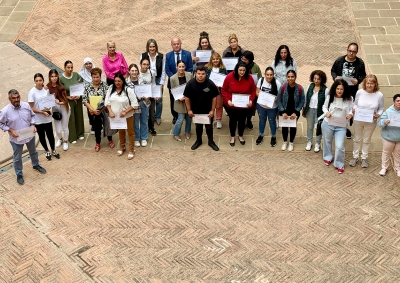 El Ayuntamiento de Antequera entrega los diplomas del programa de empleo EPES del que se han beneficiado 80 personas con un 52,5% de inserción laboral inmediata