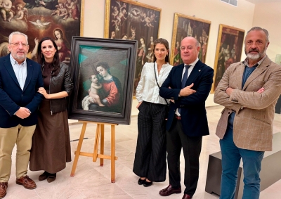 Un lienzo atribuido a Zurbarán se incorpora a la Galería del MVCA mediante depósito de la Colección Delgado