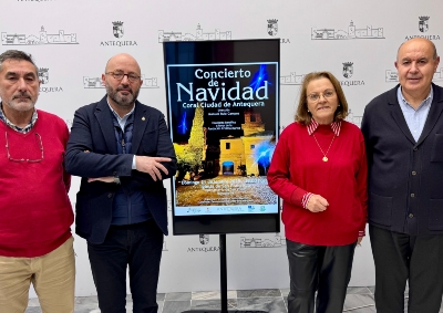 Concierto de Navidad de la Coral Ciudad de Antequera el próximo 21 de diciembre en la iglesia de San Francisco