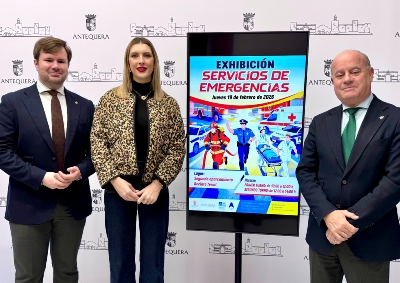 El Recinto Ferial de Antequera acogerá el 19 de febrero una nueva Exhibición de los Servicios de Emergencias