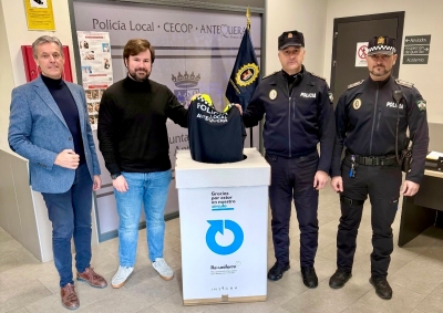 La Policía Local de Antequera se suma al programa pionero de reciclaje textil ‘Re-Uniform’