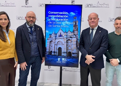 El Ayuntamiento de Antequera licita la restauración de la Real Colegiata de Santa María la Mayor