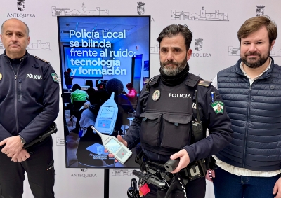 Antequera refuerza la lucha contra el ruido con formación especializada y la adquisición de tecnología acústica