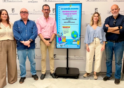 Abierto el plazo de solicitudes de la XV Campaña Solidaria de Material Escolar y Libros de Texto para el curso 2026/2027