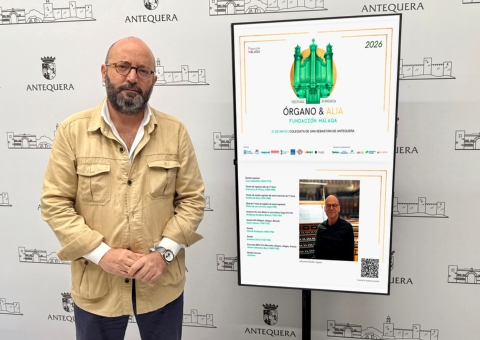 La iglesia de San Sebastián acoge este jueves un concierto del Festival de Música 'Órgano & Alia' promovido por la Fundación Málag...