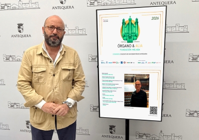 La iglesia de San Sebastián acoge este jueves un concierto del Festival de Música 'Órgano & Alia' promovido por la Fundación Málaga