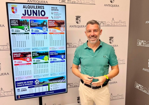 El Área de Deportes amplía desde junio la oferta de alquiler de instalaciones deportivas municipales para fomentar la práctica dep...