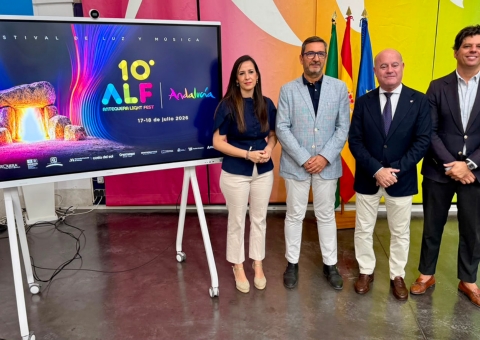 El Andalucía Antequera Light Fest 2026 se presenta en Málaga como gran cita conmemorativa del décimo aniversario del Sitio de los ...