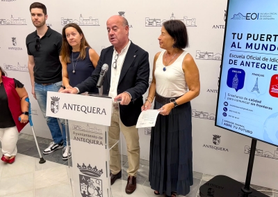 La Escuela Oficial de Idiomas de Antequera abre del 1 al 10 de julio el plazo de matriculación para el curso 2026-2027