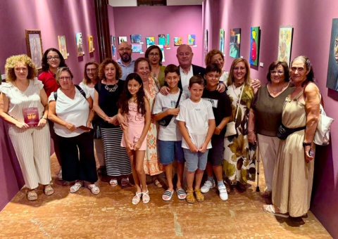 'Interpretaciones' muestra en la Sala de Exposiciones del Ayuntamiento de Antequera el trabajo durante el último curso del Taller ...