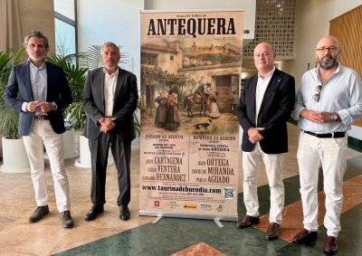 Antequera presenta una Feria Taurina de Agosto 2026 con grandes figuras del toreo a pie y del rejoneo