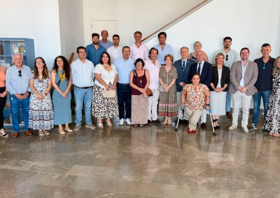 El Alcalde de Antequera participa en la jornada de puertas abiertas organizada por ADIPA para ayuntamientos de la comarca