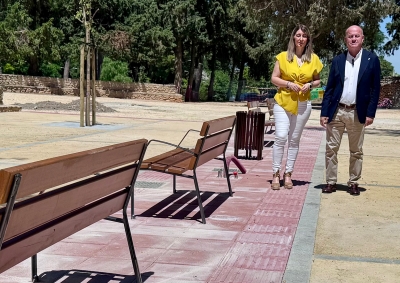 La segunda fase de la remodelación de los Jardines del Corazón de María encara su recta final de ejecución dentro de las obras PFEA