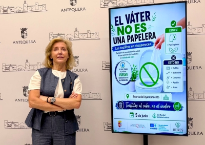 Antequera se suma al Día Mundial del Medio Ambiente con una campaña de sensibilización sobre el uso correcto del inodoro y el cuidado del agua