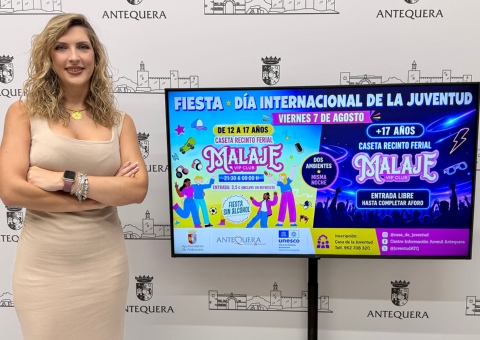 Antequera celebrará el Día Internacional de la Juventud con dos fiestas diferenciadas por edades en la caseta Malaje del recinto f...