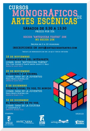 Cursos monograficos teatro nov y dic
