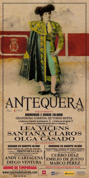 Festejos taurinos ferias Antequera
