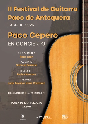 Festival Paco de Antequera 1 agosto