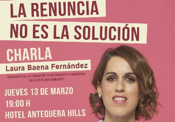 icoDia Mujer charla Laura Baena 13 mar